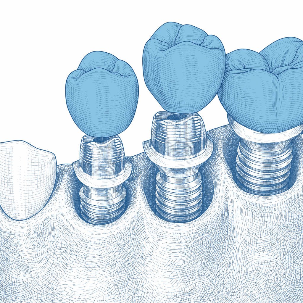 Implant restoration in Bosham